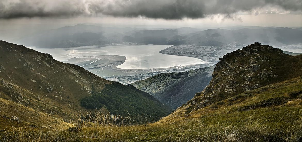 Paisaje lluvioso