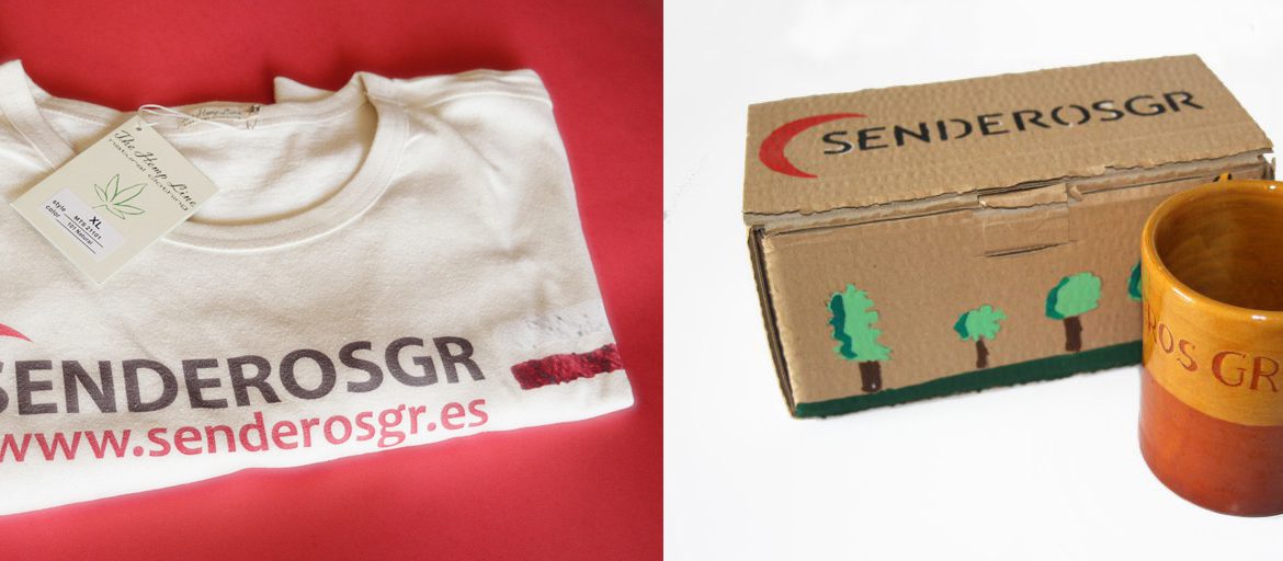 camiseta y taza de senderosgr