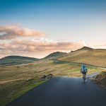 ruta para bicicletas por montaña